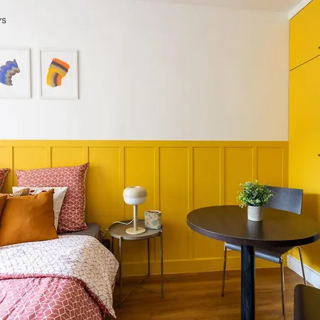 Studio 104 Cozy Studio With Terrace Eiffel Tower Apartament Paryż