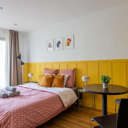 Studio 104 Cozy Studio With Terrace Eiffel Tower Paryż